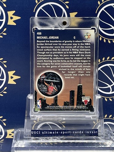 🇺🇸🏀1993-94 Upper Deck #466 Michael Jordan SKL-NM-MT**📈 - Bild 2 von 2