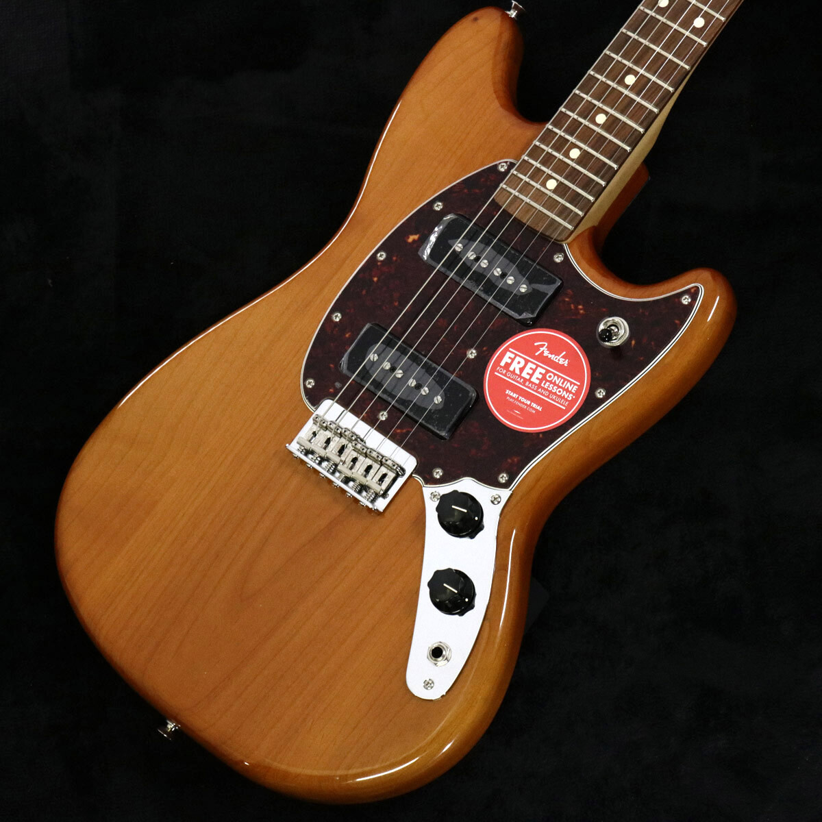 New Fender Player Mustang 90 Pau Ferro Fingerboard Aged Natural 