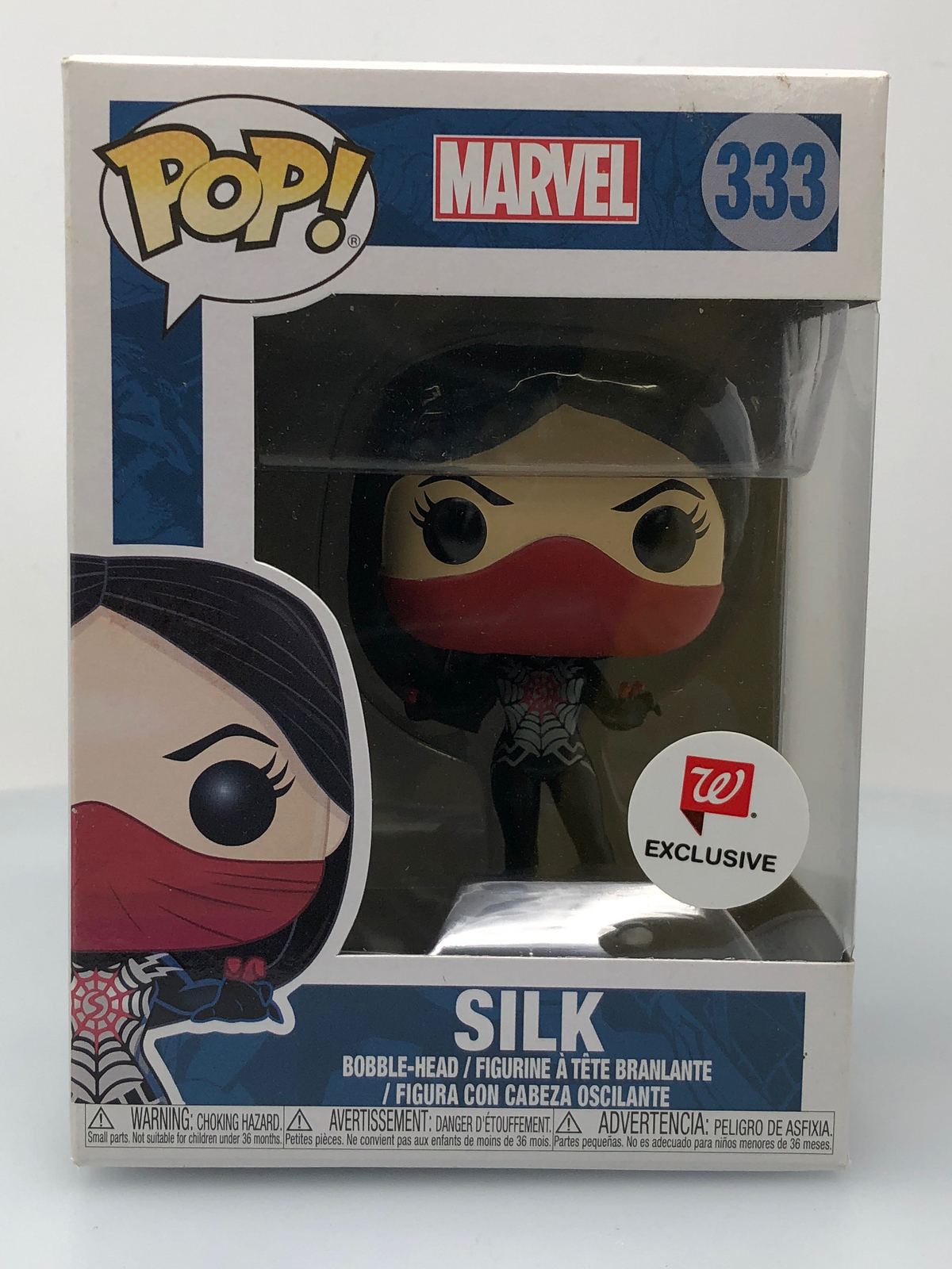 Funko Pop! Marvel Spider-Man Silk #333 Vinyl Figure Damaged