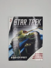 Eaglemoss Star Trek MAGAZINE ONLY *No Ship* #3 Klingon Bird-of-Prey