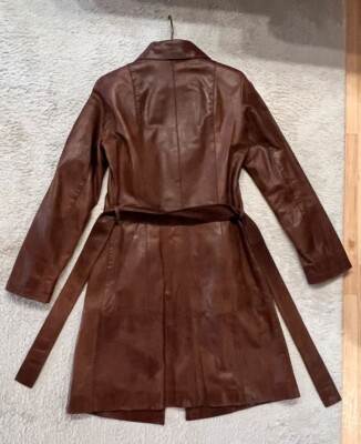 Damen Ledermantel echtes Leder, Marke: Esprit, 34/36