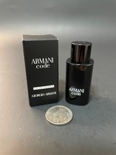 GIORGIO ARMANI  ARMANI : CODE  MENS EAU DE TOILETTE MINIATURE Collectible 