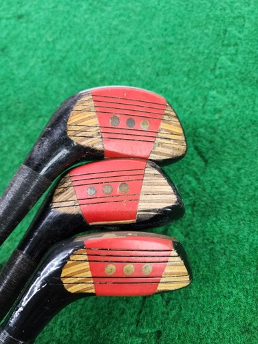 H&B Powerbilt Citation Club Set 1,3,4 Woods Set RH Dynasty Steel B Flex Shafts - Picture 8 of 24