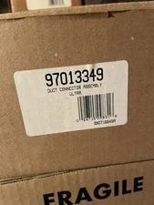 Broan 97013349 Connector,4 In Plastic Damper Duct NEW