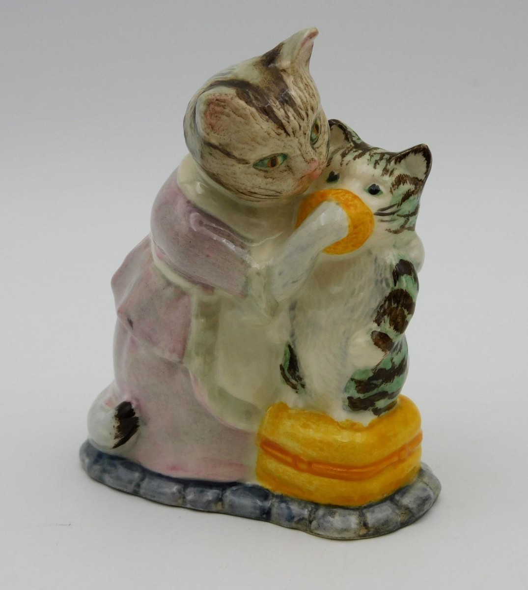 nude moppet-6 ROYAL ALBERT Beatrix Potter *TABITHA TWITCHIT & MISS MOPPET* BP6a -  Excellent | eBay UK
