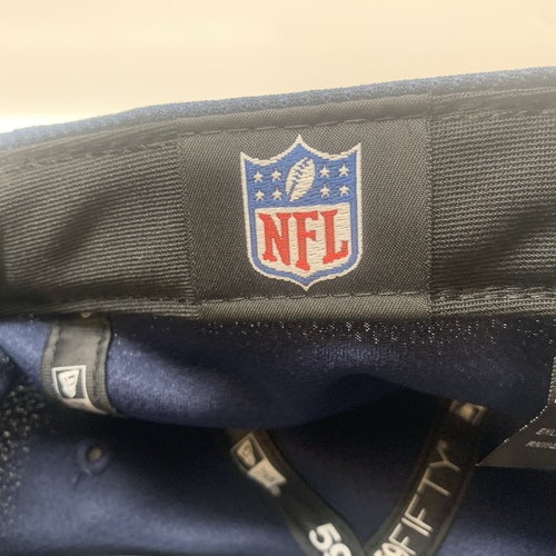 Dallas Cowboys New Era 59FIFTY NFL Navy Coach D Navy Fitted Cap Hat Size 7 1/8 - Picture 11 of 11