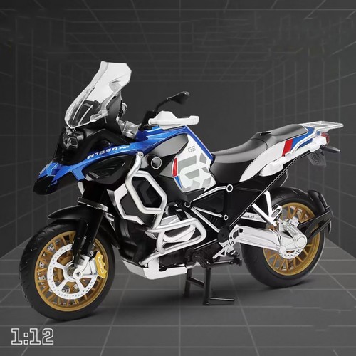 18.5cm Diecast Alloy 1/12 Scale Simulation Motorcycle Model Exhibition Model - Picture 7 of 12