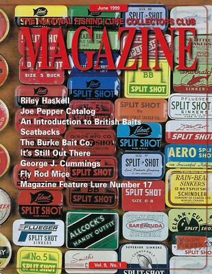 National Fishing Lure Collectors Club Magazine June 1999