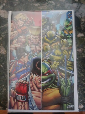 STREET FIGHTER VS TMNT #1 Uzan Variant Ltd 750