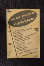 Alan Freed Big Beat #2 Tour Poster 1955 Buddy Holly--