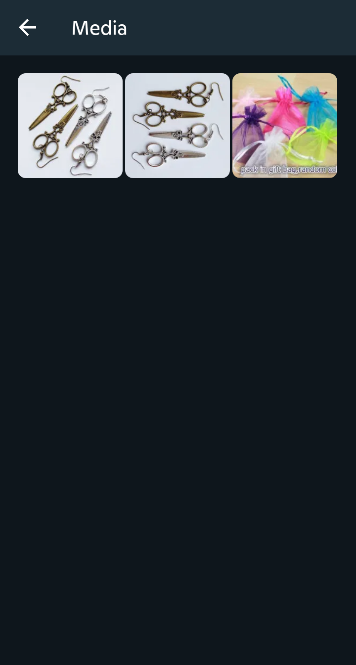 SCISSORS Pendant Dangle Earrings Perfect Gift for Hairdressers or Stylists-image