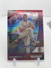 Shane Drohan Red Wave PRISM 2020 Prizm Draft #PDP148 Signed Rule V White Sox