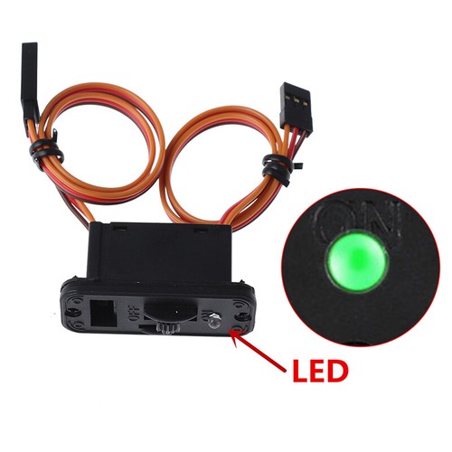 RC Switch Connectors With LED Display JR RC Connectors For RC ReceiverS ...