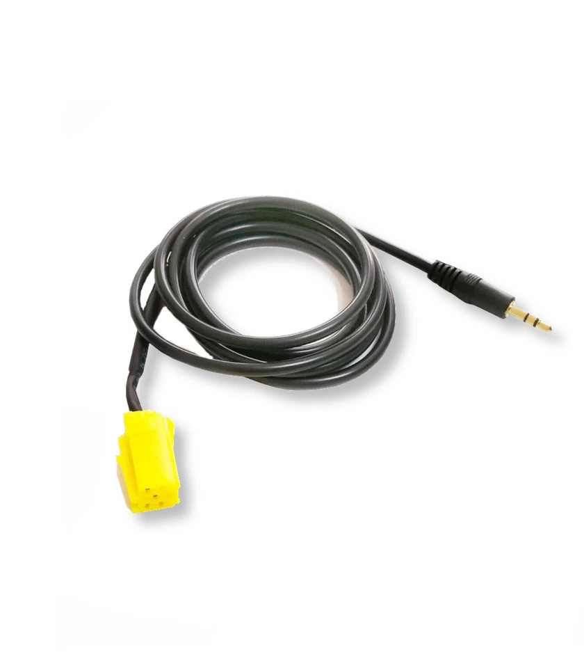 CAVO AUX JACK MASCHIO PER AUTORADIO BLAUPUNKT COMPATIBILE FIAT PUNTO 500 LANCIA - Immagine 2 di 4