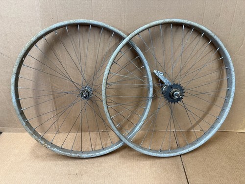 Monark Silver King Duralium Hextube 26" Mens Bicycle Wheels Set - Picture 2 of 10