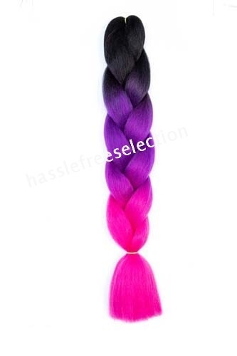 JUMBO Braiding Hair 60cm Hair Extensions Crochet Synthetic Fiber Braid Kanekalon - Picture 108 of 178