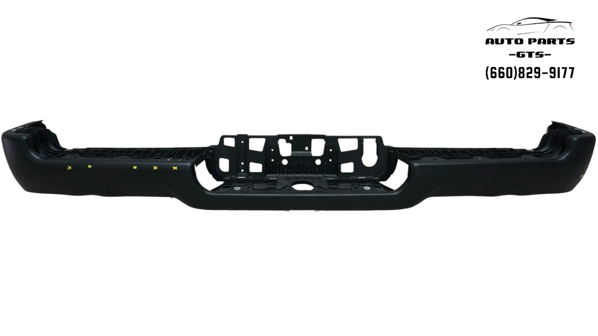 2019-2022 DODGE RAM REBEL 1500 DUAL EXHAUST REAR METAL BUMPER OEM