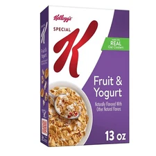Special K FRUIT & YOGURT Cold Breakfast Cereal, 11 Vitamins & Minerals 13oz