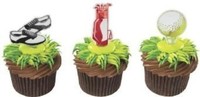 Golf Cupcake Picks - 24 Ct on sale Golf Cupcake Picks - 24 Ct on sale