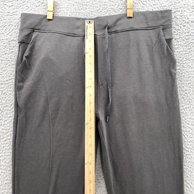 Pantalon long ultra doux en bambou et spandex pour femmes droites, deux poches à