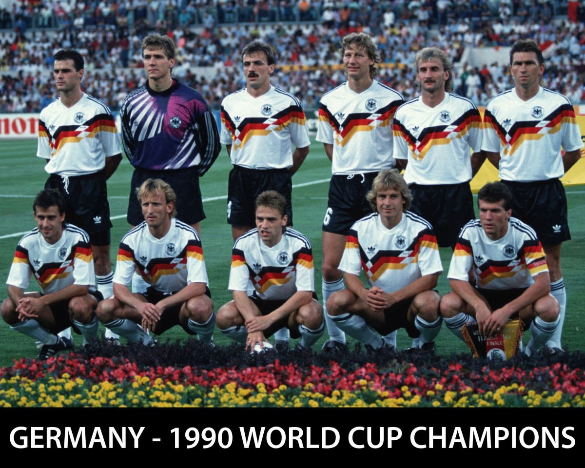Germany - 1990 World Cup Team, 8x10 Color Photo | eBay