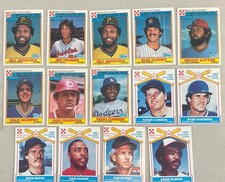 14 1984 & 1987 Ralston Purina Topps Baseball Cards Lot Clemens Sandberg Murphy