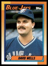 David Wells 1990 Topps #229 Toronto Blue Jays 24580 Baseball Card