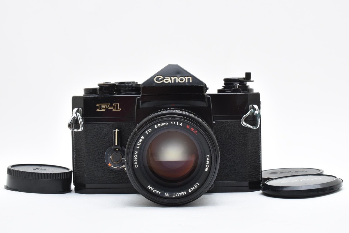 🌟Excellent+4🌟 Canon New F-1 Late Mode Film Camera + FD