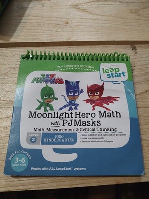 LeapFrog Leap Start 3D Pre-Kindergarten Book   PJ MASKS MOONLIGHT HERO MATH