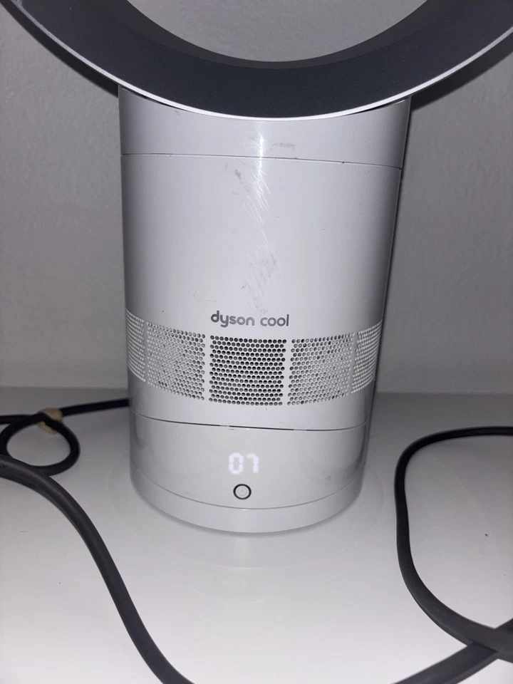 Dyson Tischventilator AM06 Air Multiplier weiß Schreibtisch Tischventilator - ohne Fernbedienung - Bild 2 von 4