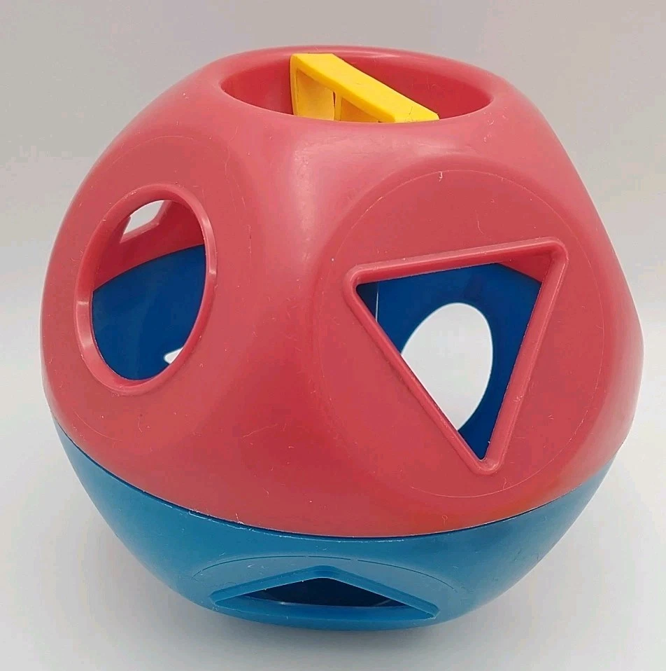 Vintage Tupperware Shape O Ball Classic Tupper Toys Shape Sorter Complete - Image 3 of 4