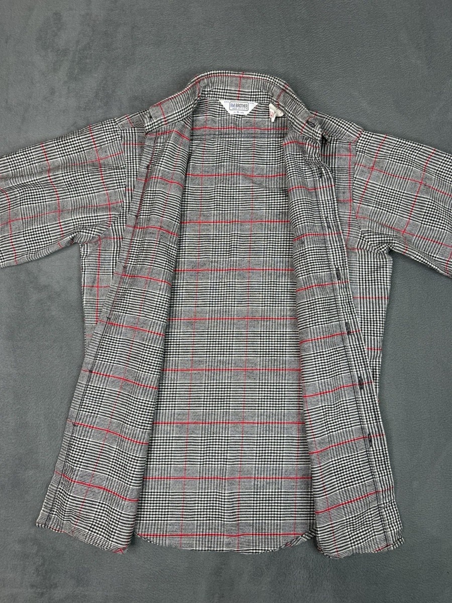 Vintage 70s/80s Five Brother Flannel Button Up Shirt Heavy Made In