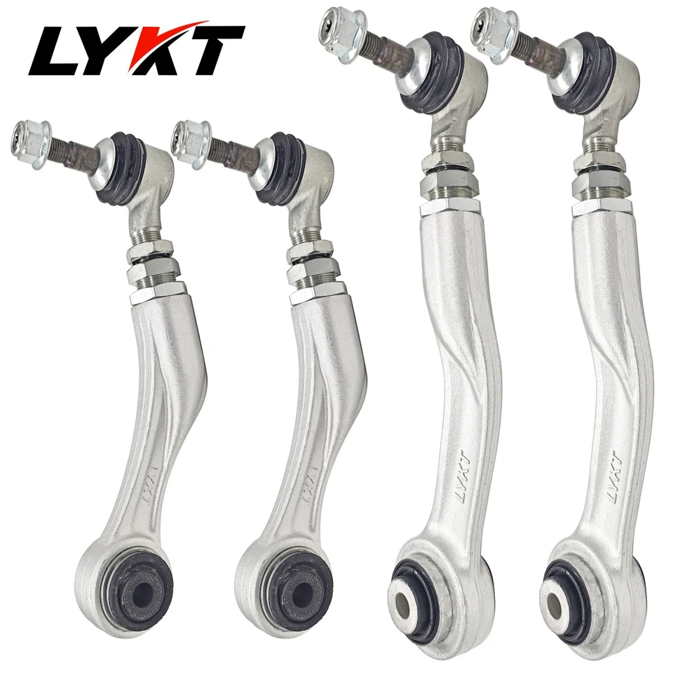 LYKT 4pcs Adjustable Rear Camber & Toe Control Arms for BMW M5、M6 (Gran Coupe) Foto 3 de 4
