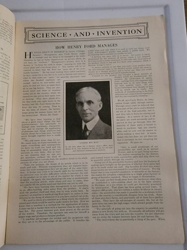 The Literary Digest Jan 16, 1926 – Benjamin Franklin Cover – Henry Ford Feature - Picture 3 of 6