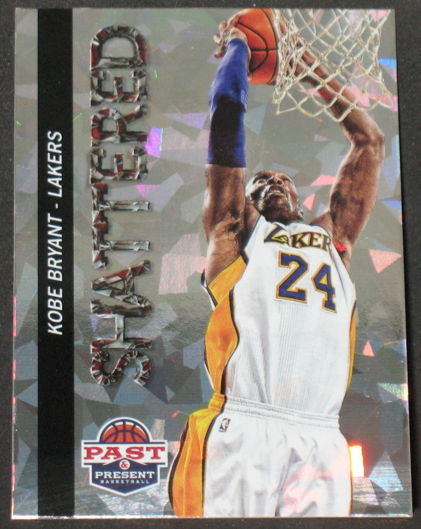 Kobe Bryant 2012-13 Panini Past Present Shattered #27 Los Angeles Lakers Insert