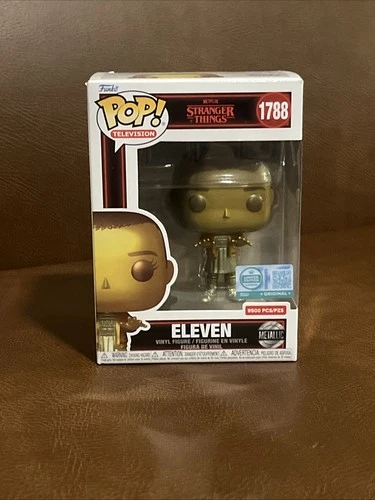 NEW IN BOX GOLD ELEVEN STRANGER THINGS FUNKO POP #1788