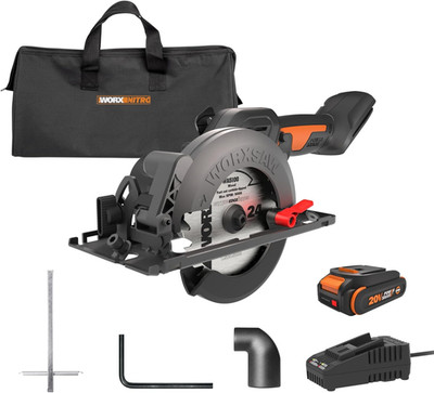 Worx WX531L 20V WORXSAW 4.5'' Cordless Compact Circular Saw