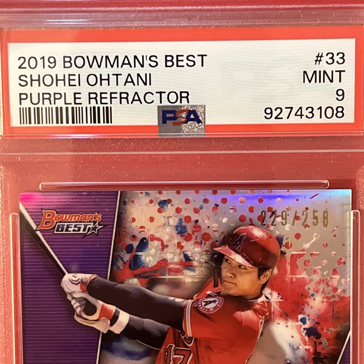 2019 bowman 大谷翔平　purple 2019 bowman 大谷翔平 purple
