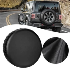 13" PVC Waterproof Spare Wheel Tire Cover Universal Fit RV JP Overall 23 24 25"