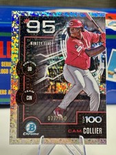 2025 Bowman Bowman Scouts Top 100 Cam Collier Mini-Diamond Refractor /150 Reds