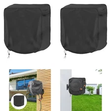 Garden Hose Reel Cover, Wall Mount Hose Reel Cover, Yard Waterproof Outdoor Easy