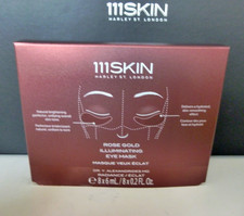 Image of 111Skin Rose Gold Illuminating Eye Masks 8 x 6ml Brand New In Box Genuine