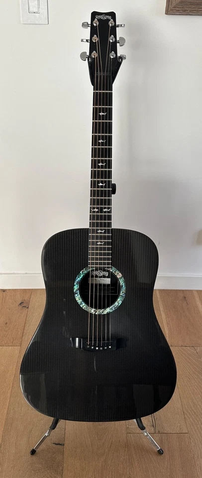 RainSong DR-1100  Rare American-made Carbon Fiber Dreadnaught acoustic guitar - Image 2 of 4