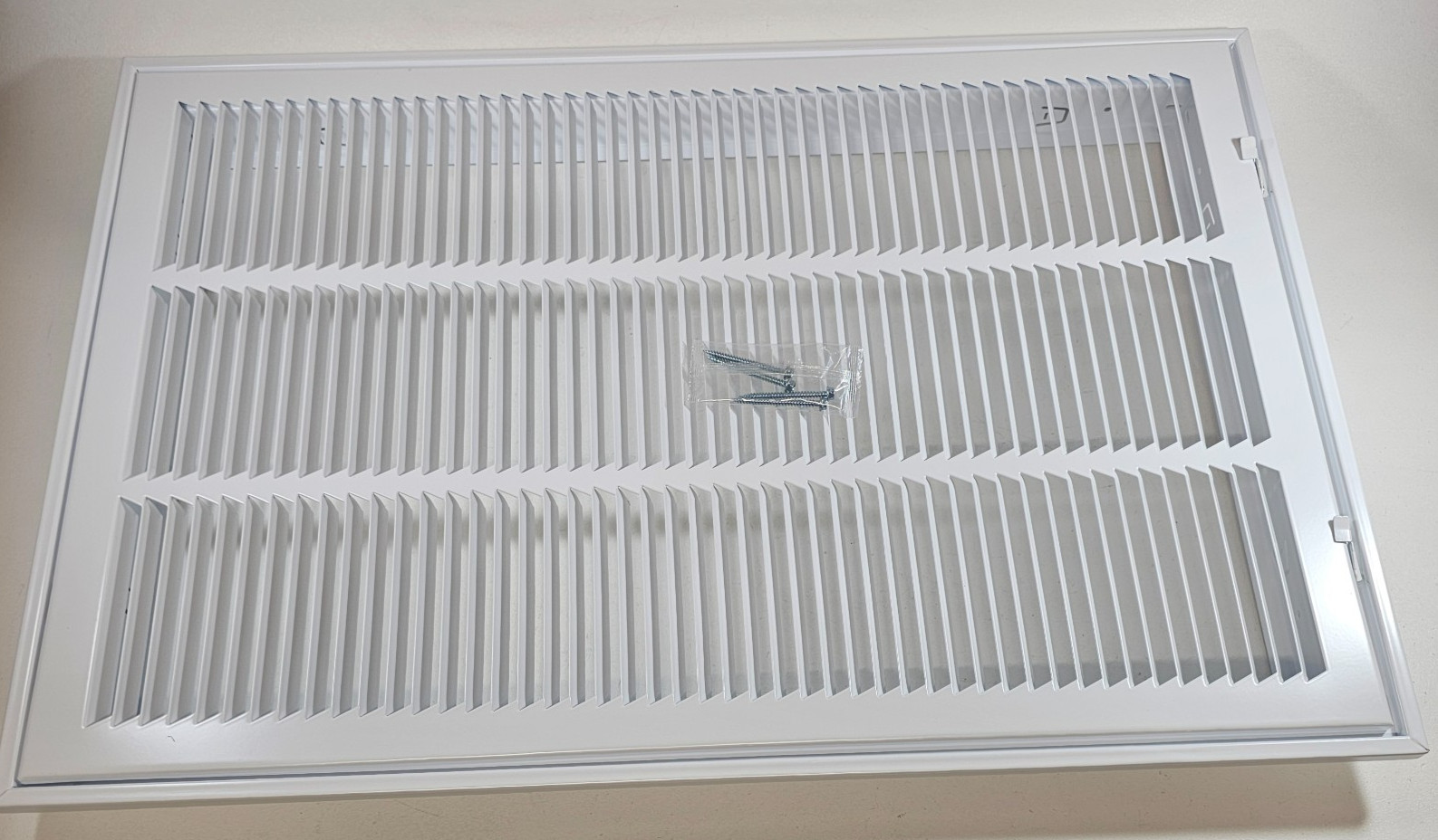 Everbilt 16x25 Air Return Filter Grille White E190RF 16X25 Paintable Surface