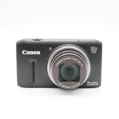 Canon PowerShot SX260 HS Black 12.1MP 20x Zoom Digital Camera w