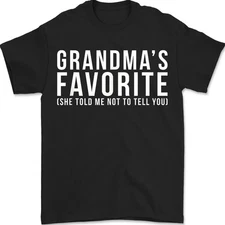 Grandma's Favorite T, Grandson or Granddaughter Viral Trendy Unisex T-Shirt