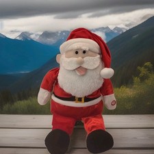 Hugfun International Santa Clause Plush Voice Activated Interactive