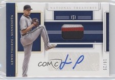 2020 Panini National Treasures Holo Gold 16/25 Lewis Thorpe #GGS-LT Auto 0b2