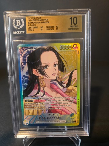 Boa Hancock (Alternate Art) graded BGS 10 for sale on eBay