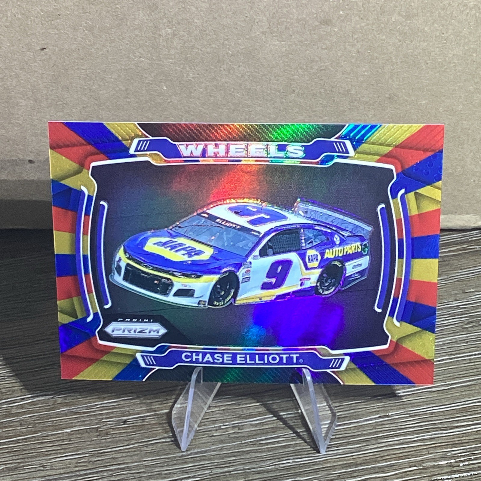 2021 Panini Prizm Racing Chase Elliot Rainbow 17/24 Rare
